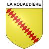 La Rouaudière 53 ville sticker blason écusson autocollant adhésif
