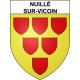 Nuillé-sur-Vicoin 53 ville sticker blason écusson autocollant adhésif