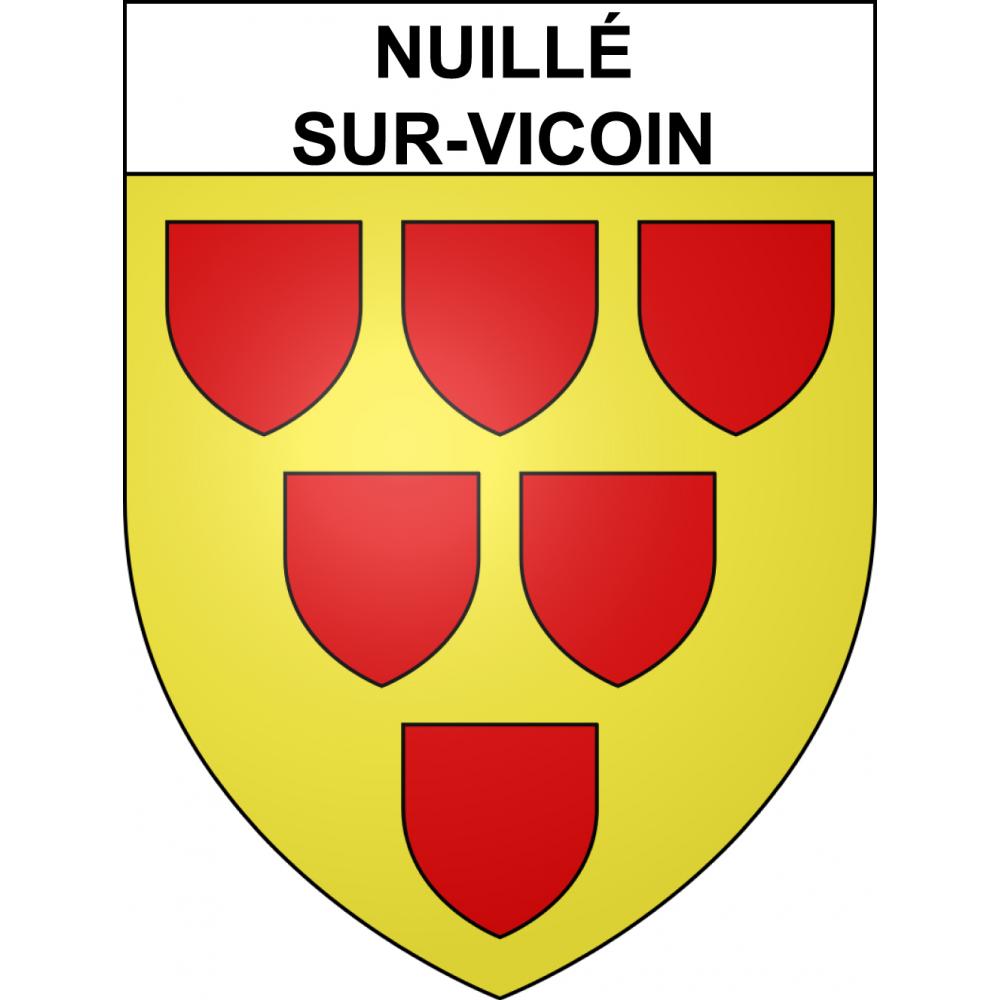 Adesivi stemma Nuillé-sur-Vicoin adesivo