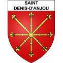 Adesivi stemma Saint-Denis-d'Anjou adesivo