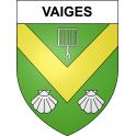 Stickers coat of arms Vaiges adhesive sticker