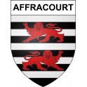 Adesivi stemma Affracourt adesivo