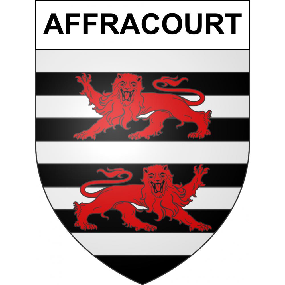 Adesivi stemma Affracourt adesivo