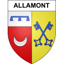 Allamont Sticker wappen, gelsenkirchen, augsburg, klebender aufkleber