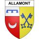 Stickers coat of arms Allamont adhesive sticker