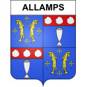 Stickers coat of arms Allamps adhesive sticker