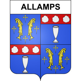 Allamps Sticker wappen, gelsenkirchen, augsburg, klebender aufkleber