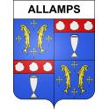 Adesivi stemma Allamps adesivo