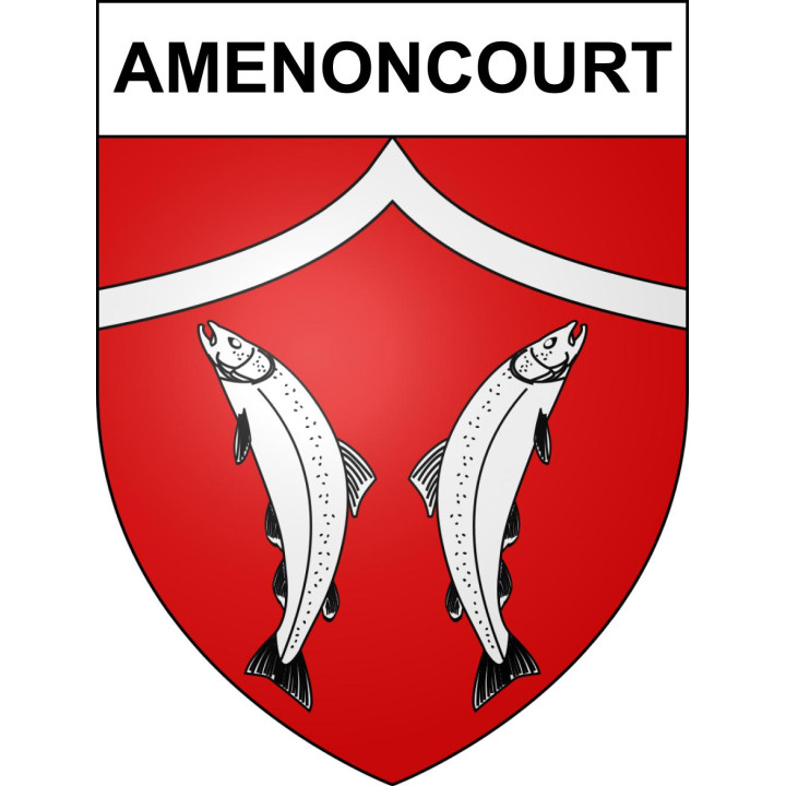 Stickers coat of arms Amenoncourt adhesive sticker