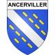 Ancerviller 54 ville sticker blason écusson autocollant adhésif