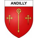 Adesivi stemma Andilly adesivo