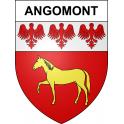 Adesivi stemma Angomont adesivo