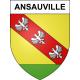 Ansauville 54 ville sticker blason écusson autocollant adhésif