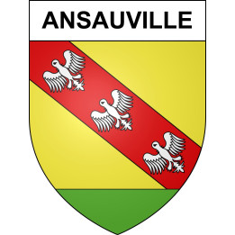 Stickers coat of arms Ansauville adhesive sticker