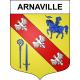 Arnaville 54 ville sticker blason écusson autocollant adhésif