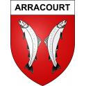 Adesivi stemma Arracourt adesivo