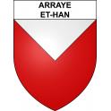 Adesivi stemma Arraye-et-Han adesivo