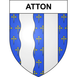 Stickers coat of arms Atton adhesive sticker