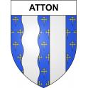 Adesivi stemma Atton adesivo
