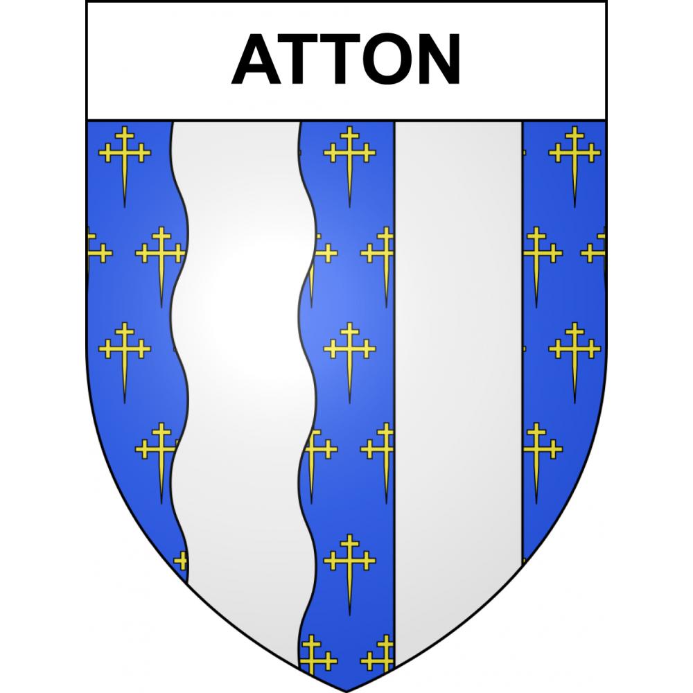 Adesivi stemma Atton adesivo