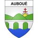 Auboué 54 ville sticker blason écusson autocollant adhésif