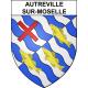 Autreville-sur-Moselle Sticker wappen, gelsenkirchen, augsburg, klebender aufkleber