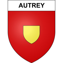 Stickers coat of arms Autrey adhesive sticker