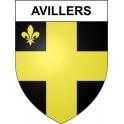 Avillers 54 ville sticker blason écusson autocollant adhésif