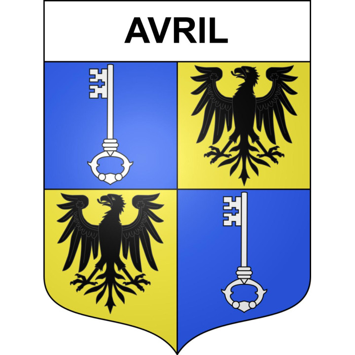 Avril Sticker wappen, gelsenkirchen, augsburg, klebender aufkleber