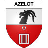 Stickers coat of arms Azelot adhesive sticker