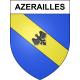 Azerailles Sticker wappen, gelsenkirchen, augsburg, klebender aufkleber