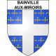 Pegatinas escudo de armas de Bainville-aux-Miroirs adhesivo de la etiqueta engomada