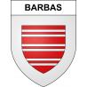 Adesivi stemma Barbas adesivo