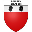 Pegatinas escudo de armas de Barisey-au-Plain adhesivo de la etiqueta engomada