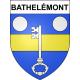 Pegatinas escudo de armas de Bathelémont adhesivo de la etiqueta engomada