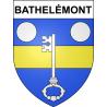 Pegatinas escudo de armas de Bathelémont adhesivo de la etiqueta engomada