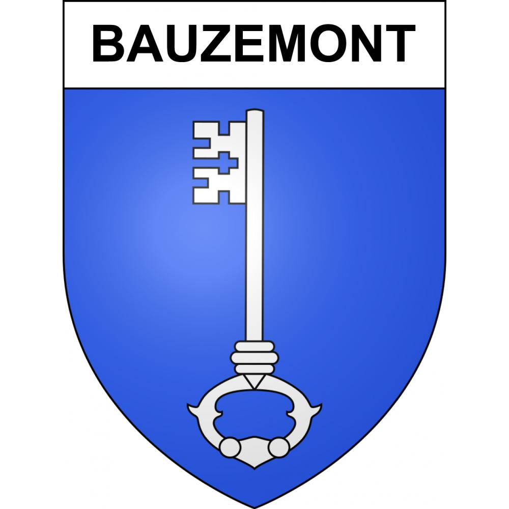 Stickers coat of arms Bauzemont adhesive sticker