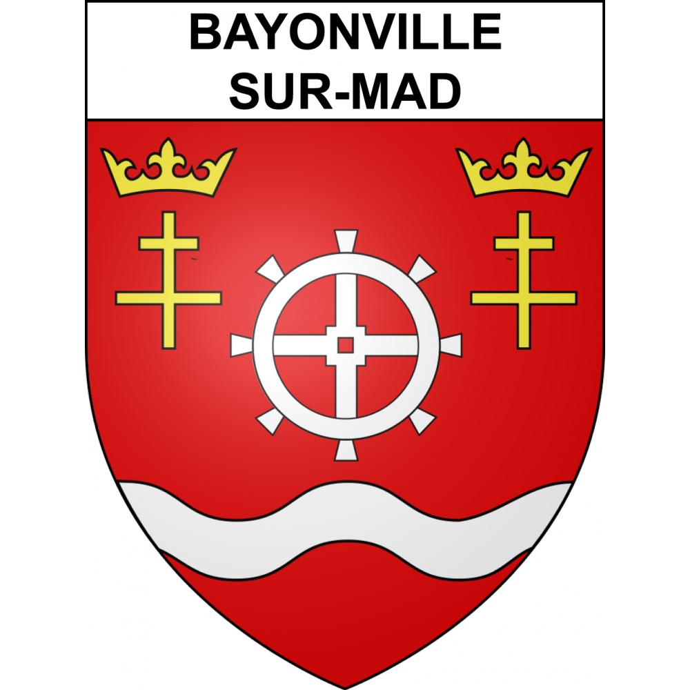 Adesivi stemma Bayonville-sur-Mad adesivo