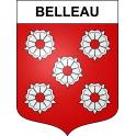 Adesivi stemma Belleau adesivo