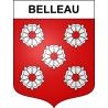 Belleau Sticker wappen, gelsenkirchen, augsburg, klebender aufkleber