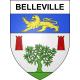 Belleville 54 ville sticker blason écusson autocollant adhésif