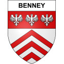Benney Sticker wappen, gelsenkirchen, augsburg, klebender aufkleber