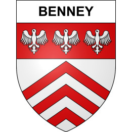 Stickers coat of arms Benney adhesive sticker