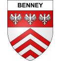 Adesivi stemma Benney adesivo
