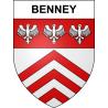Pegatinas escudo de armas de Benney adhesivo de la etiqueta engomada