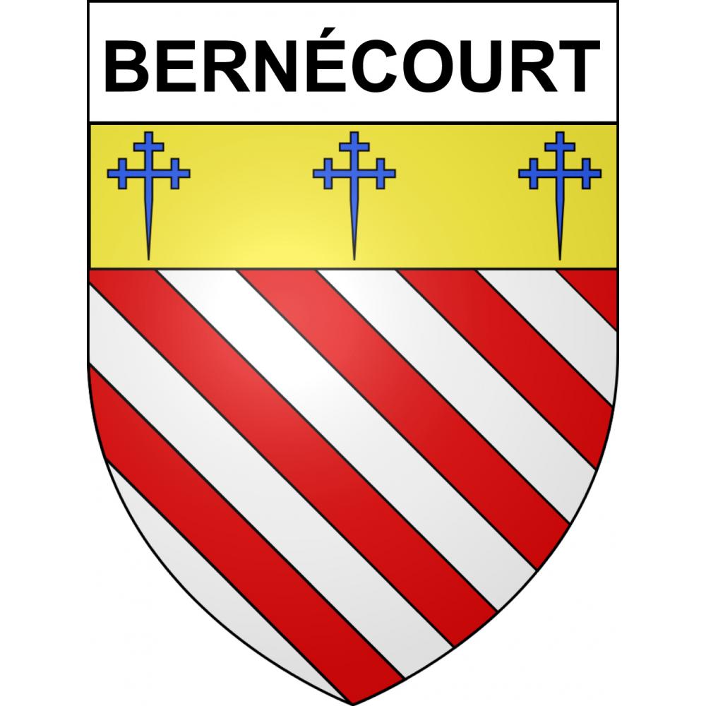 Adesivi stemma Bernécourt adesivo