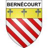 Bernécourt 54 ville sticker blason écusson autocollant adhésif