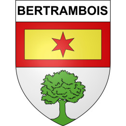 Stickers coat of arms Bertrambois adhesive sticker