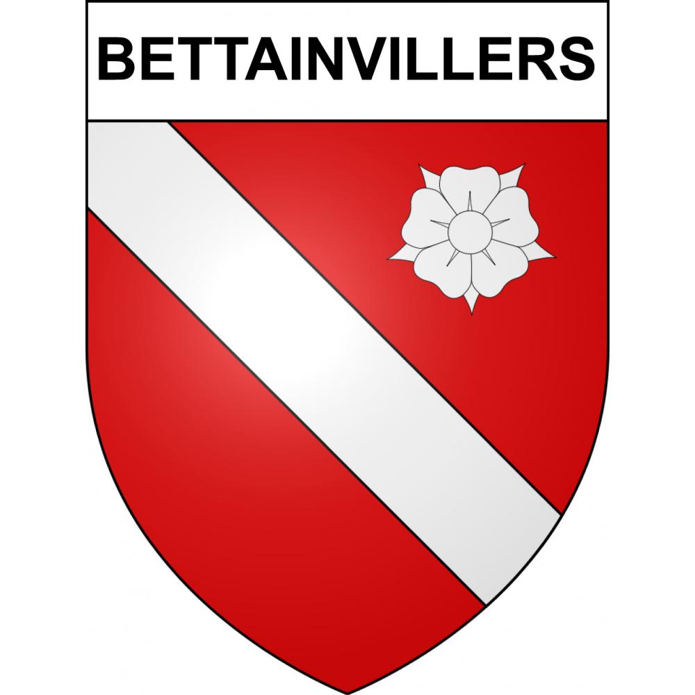 Bettainvillers 54 ville sticker blason écusson autocollant adhésif
