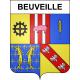 Adesivi stemma Beuveille adesivo